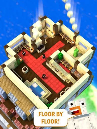 Изображение игры: Tower Craft 3D - Idle Block Building Game