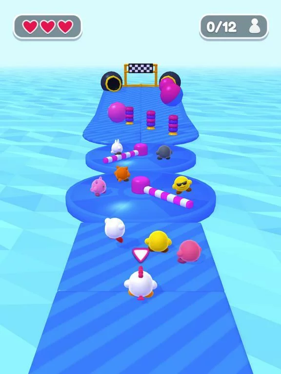 Изображение игры: Fall Race