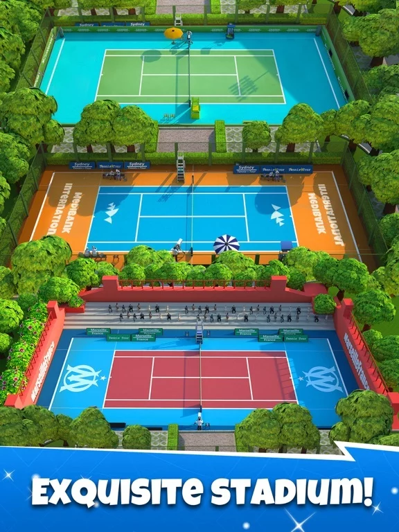 Изображение игры: Tennis Go: World Tour 3D
