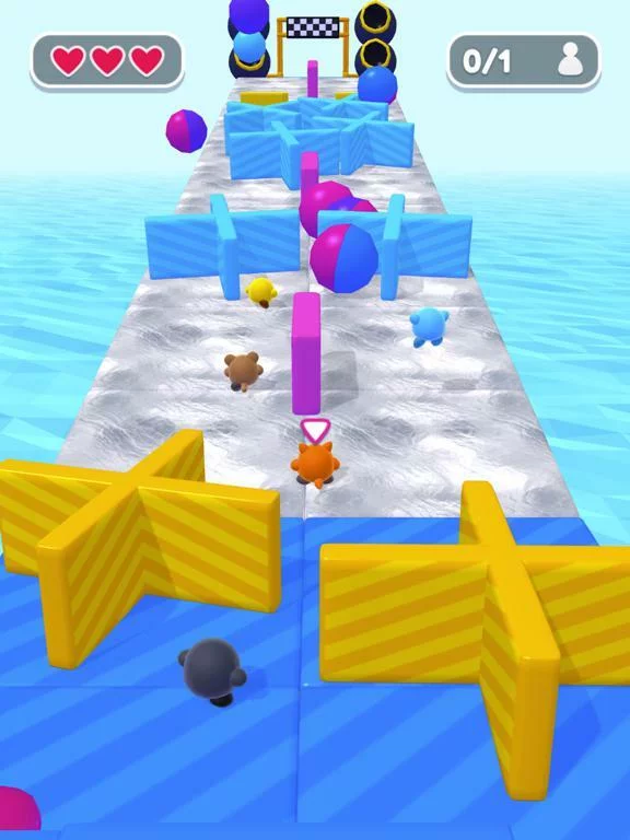 Изображение игры: Fall Race