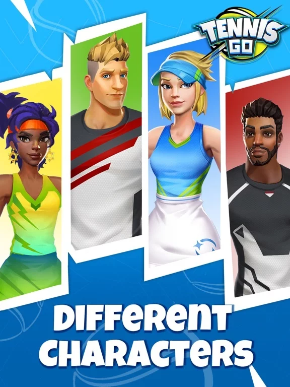 Изображение игры: Tennis Go: World Tour 3D