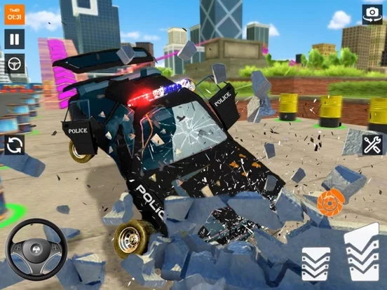 Изображение игры: Extreme Car Crash Game 2020