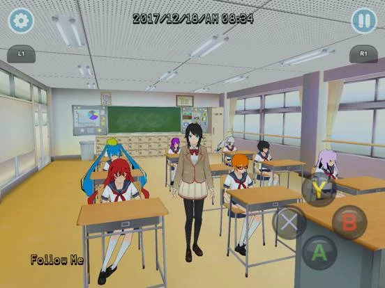 Изображение игры: High School Simulator 2017