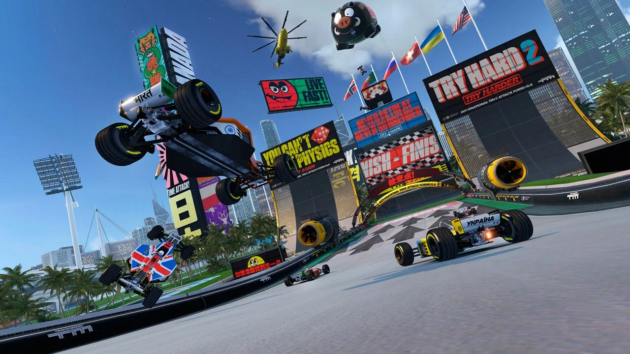 Изображение игры: TRACKMANIA TURBO TRIAL