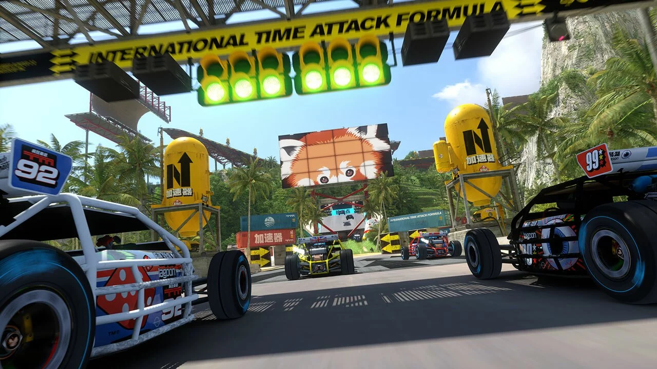 Изображение игры: TRACKMANIA TURBO TRIAL