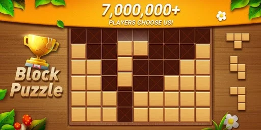 Изображение игры: Wood Block Puzzle - Free Classic Block Puzzle Game