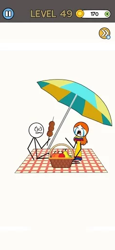 Изображение игры: Draw Story: Love the Girl