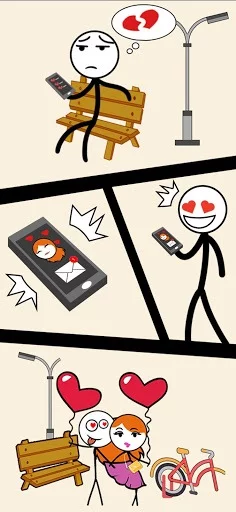 Изображение игры: Draw Story: Love the Girl