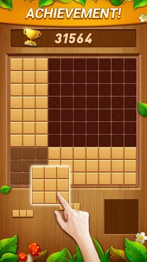 Изображение игры: Wood Block Puzzle - Free Classic Block Puzzle Game