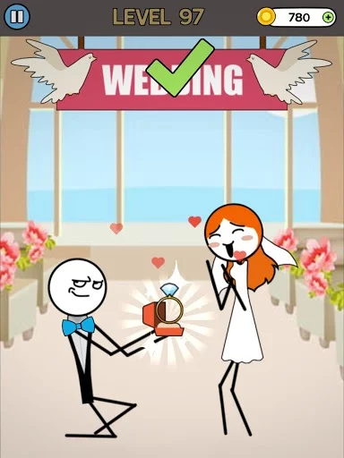 Изображение игры: Draw Story: Love the Girl