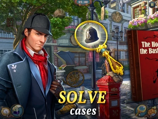 Изображение игры: Sherlock: Hidden Match-3 Cases