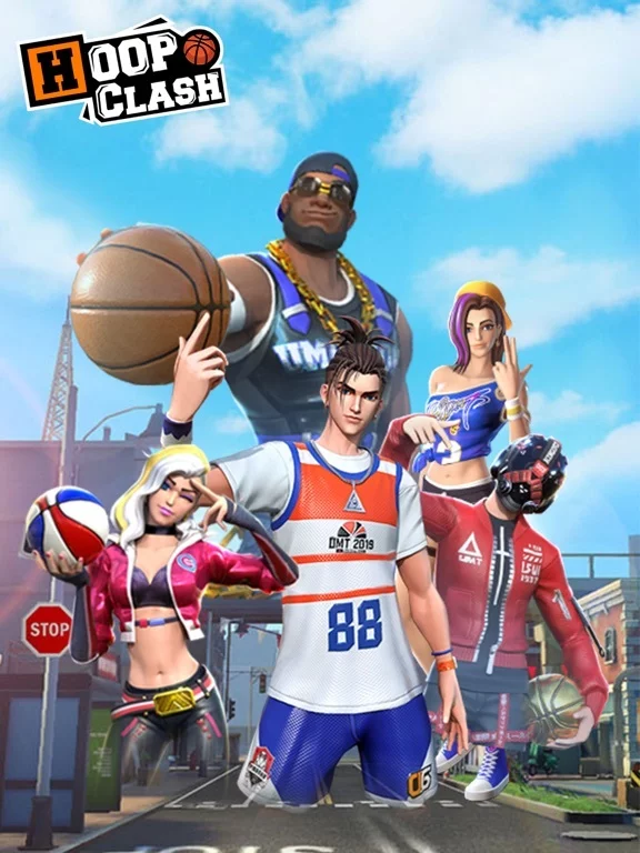 Изображение игры: Hoop Clash