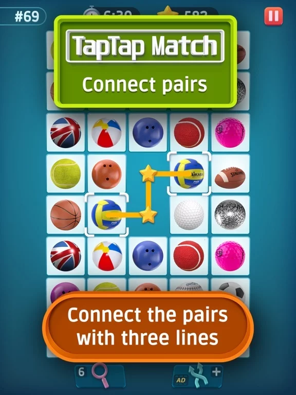 Изображение игры: TapTap Match: Connect Tiles