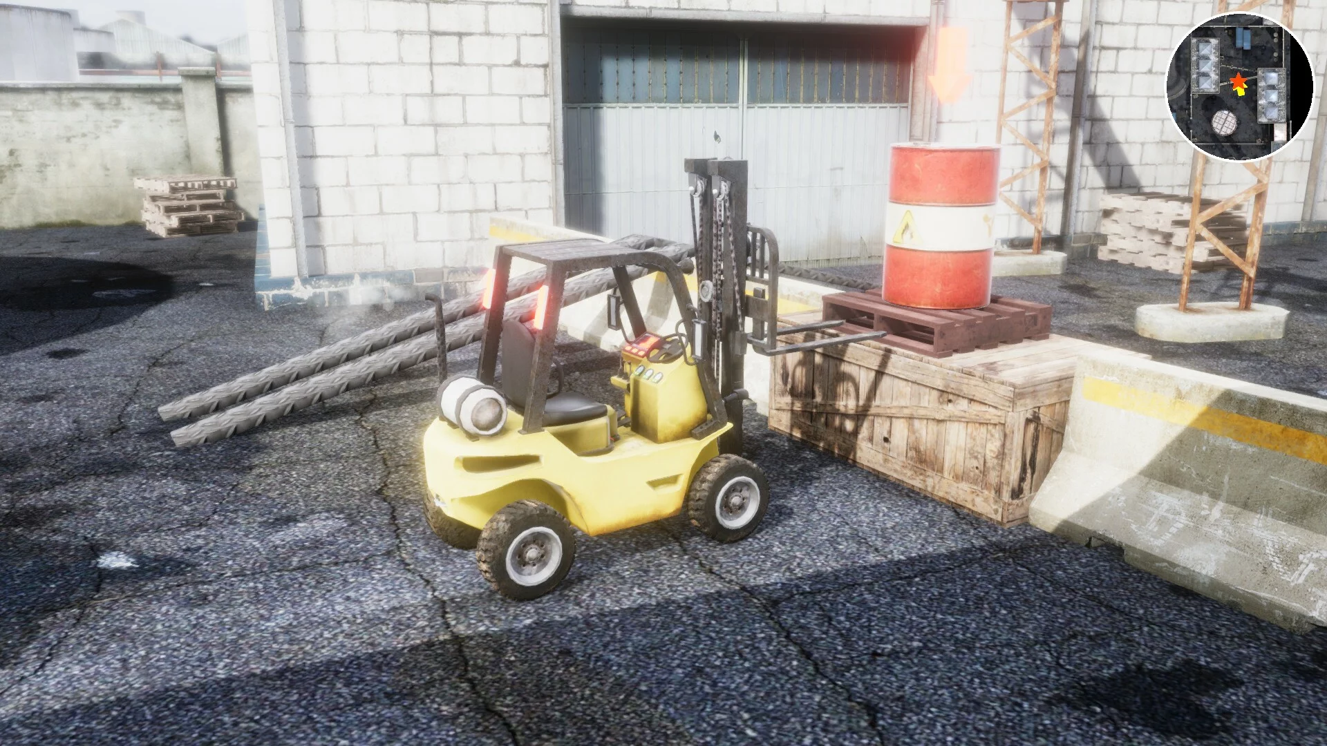 Изображение игры: Forklift Load