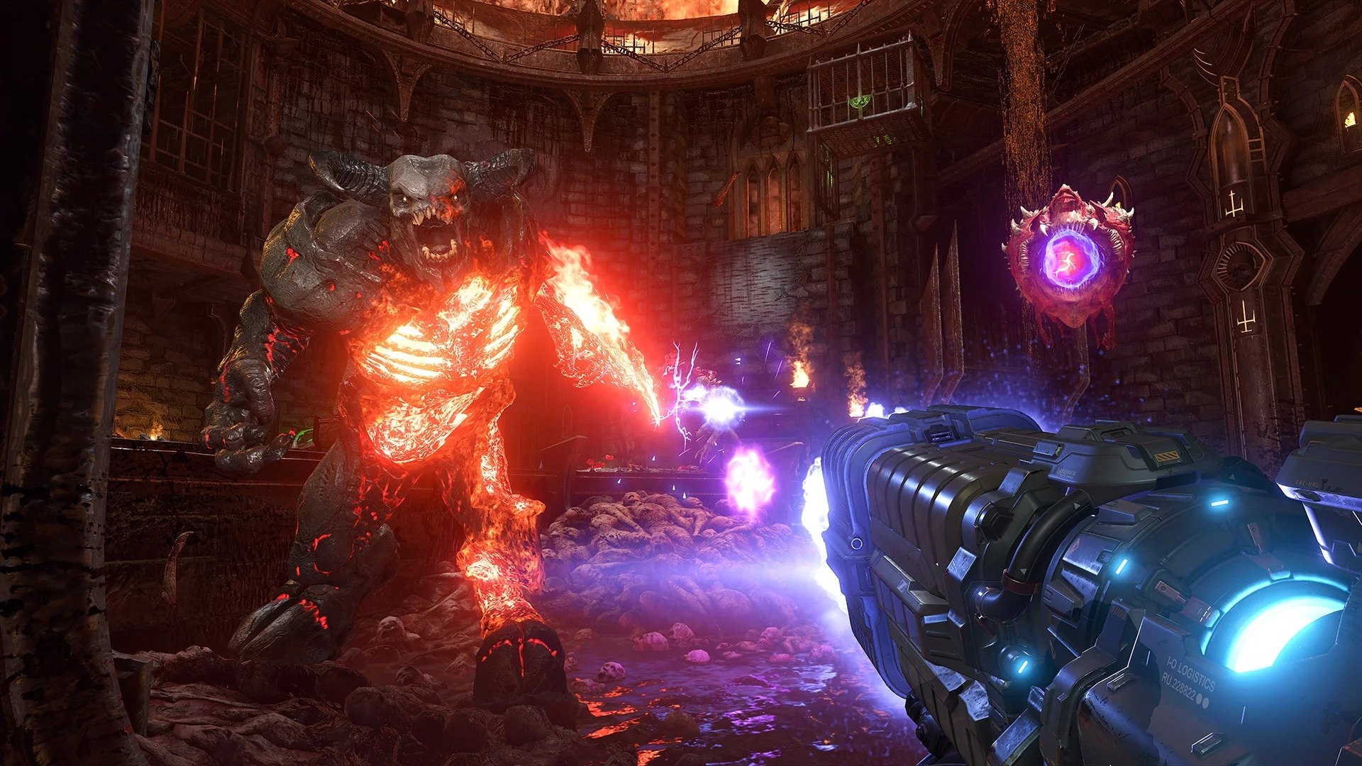 Изображение игры: DOOM Eternal (BATTLEMODE)