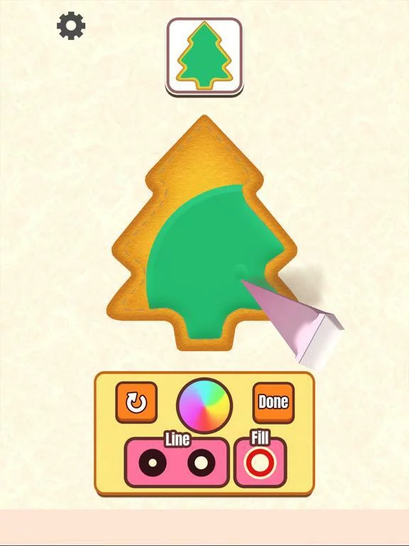 Изображение игры: Icing Cookie