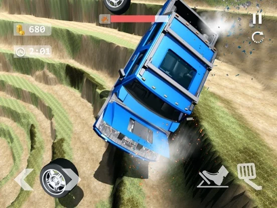 Изображение игры: Car Crash Test: Leap of Death