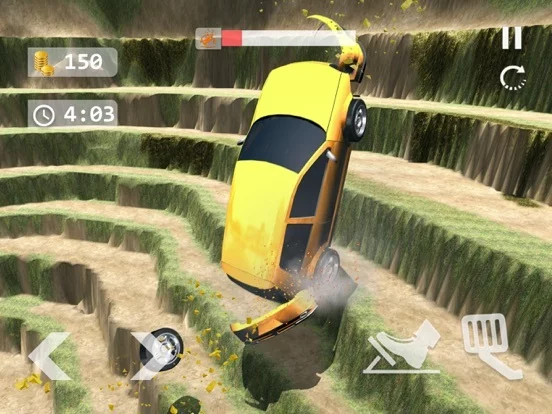 Изображение игры: Car Crash Test: Leap of Death