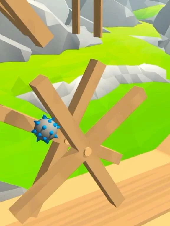 Изображение игры: Spiky Race