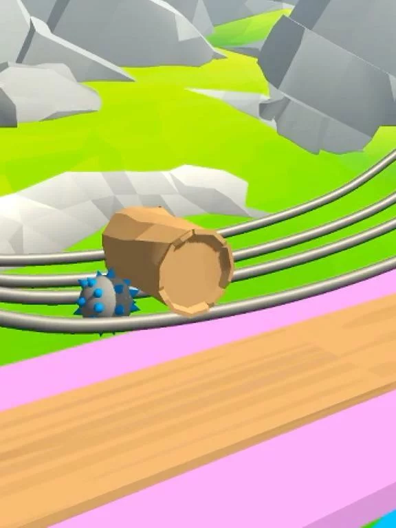 Изображение игры: Spiky Race