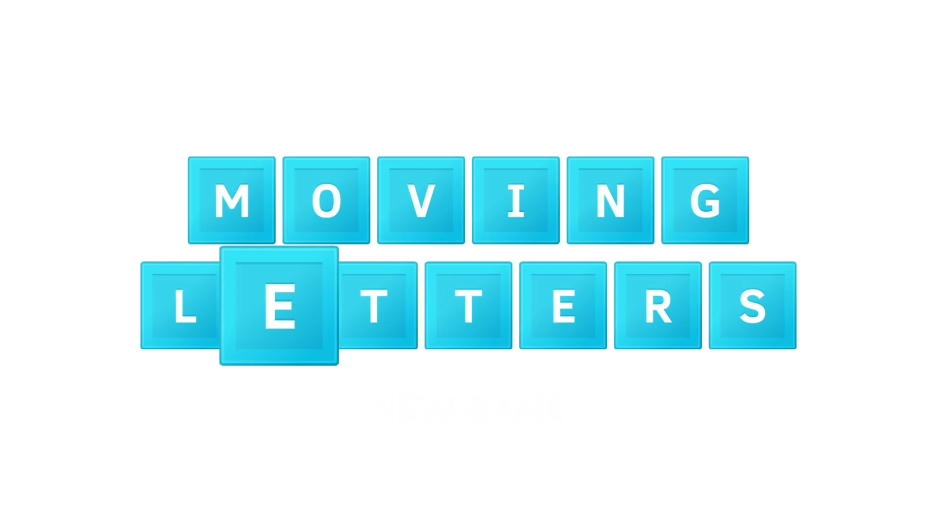 Изображение игры: Moving Letters