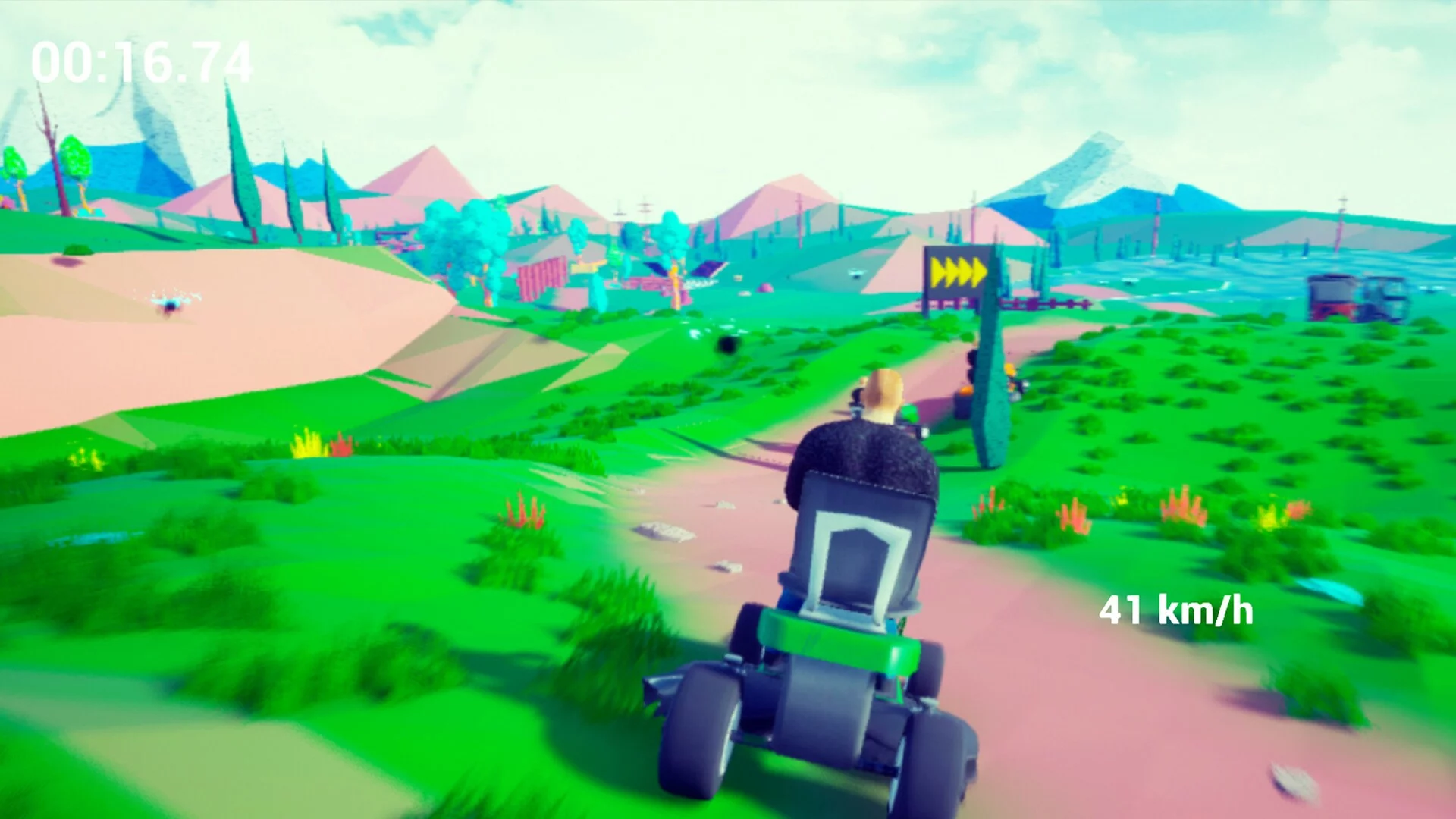 Изображение игры: Lawnmower Game: Racing