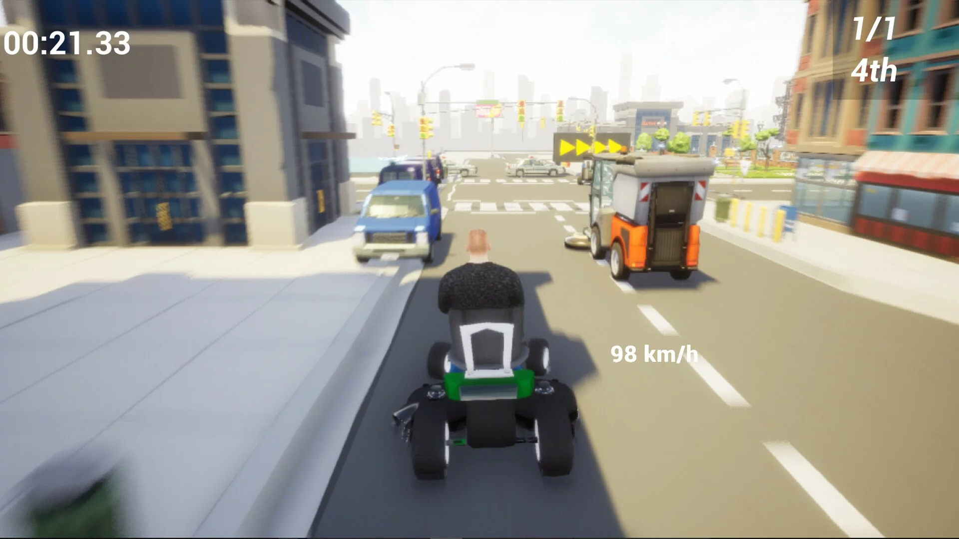 Изображение игры: Lawnmower Game: Racing