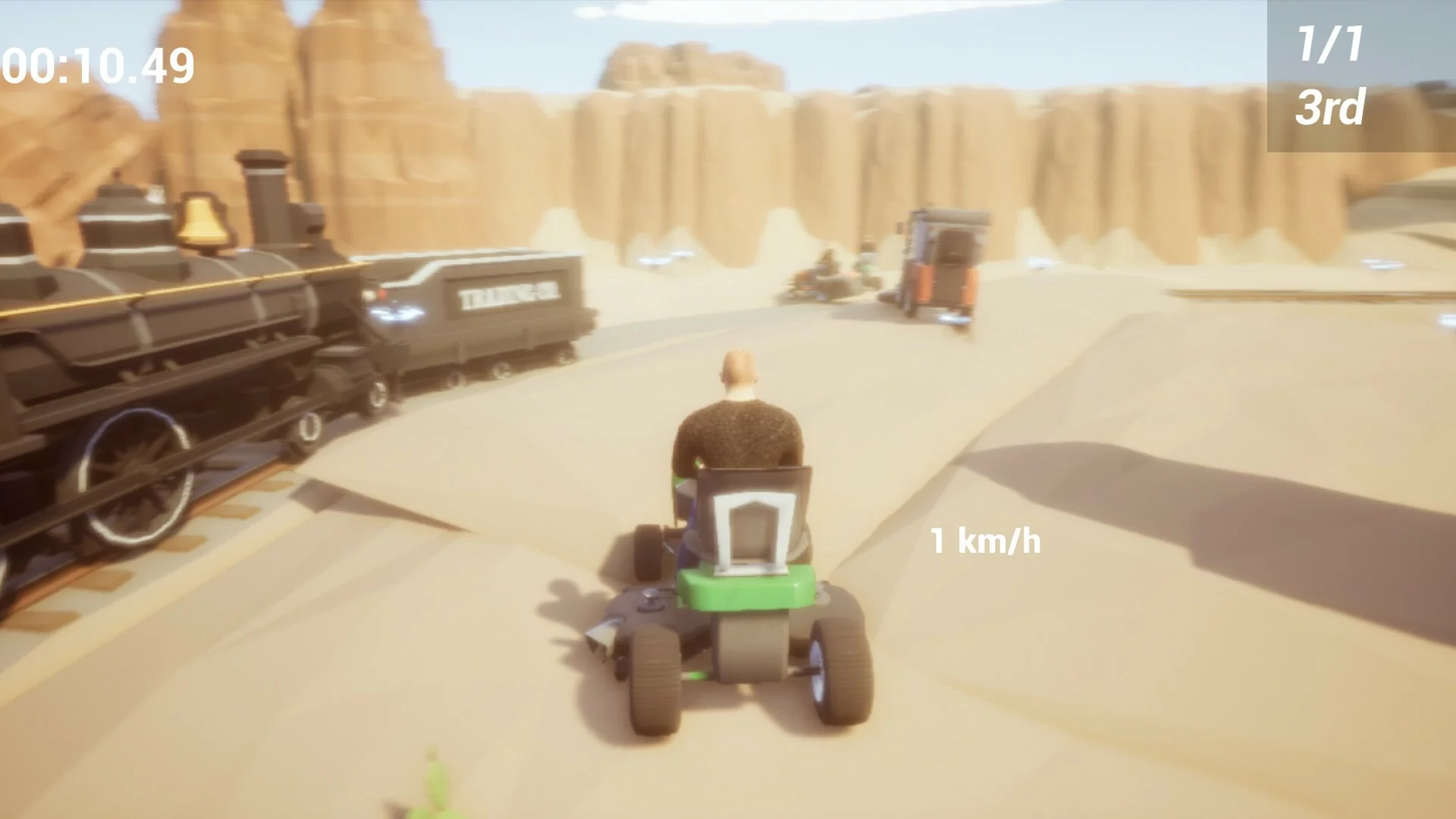Изображение игры: Lawnmower Game: Racing