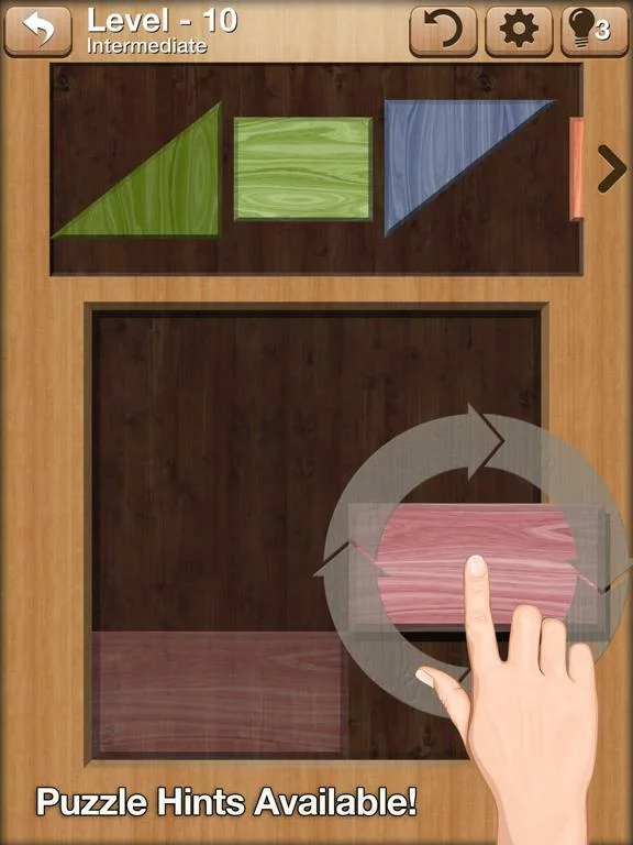 Изображение игры: Complete Me - Tangram Puzzles