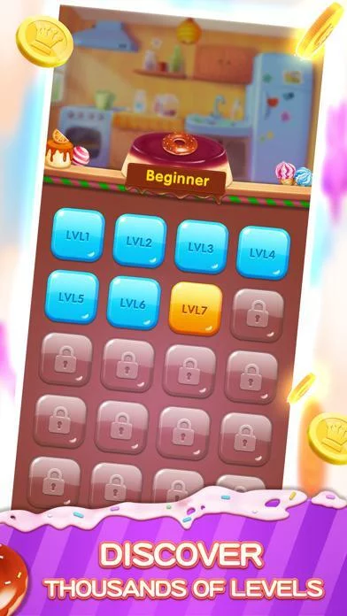 Изображение игры: Donuts Sort