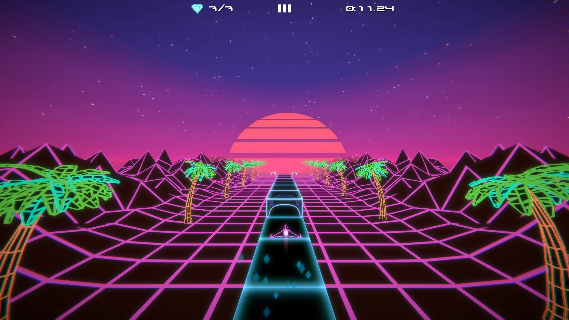 Изображение игры: Neon Ride