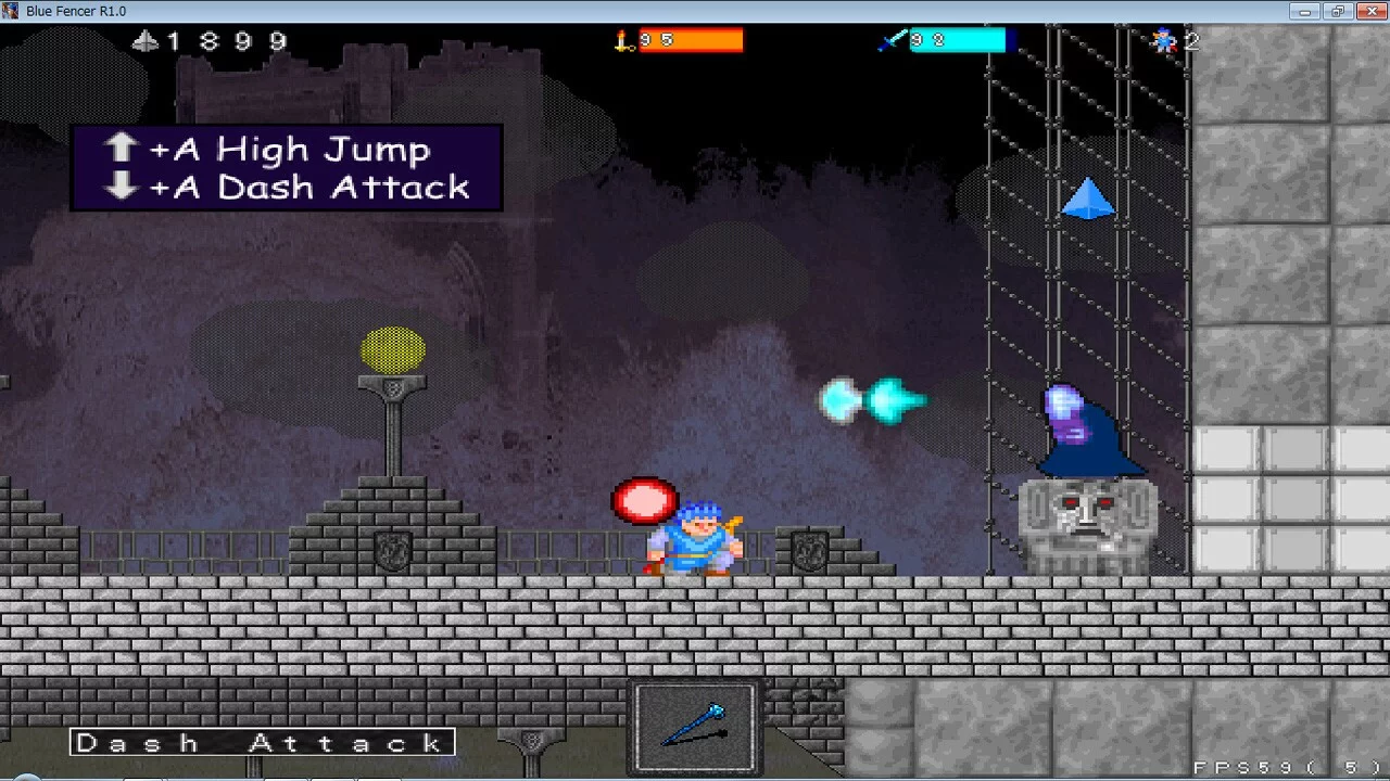 Изображение игры: Blue fencer Resurrection