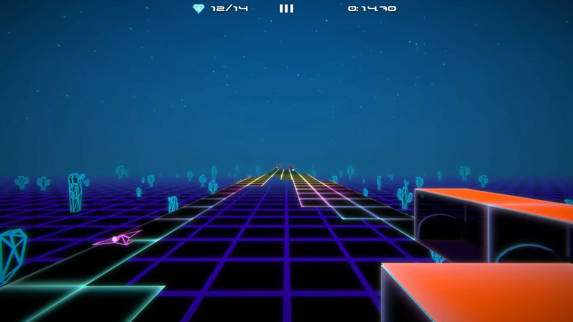 Изображение игры: Neon Ride