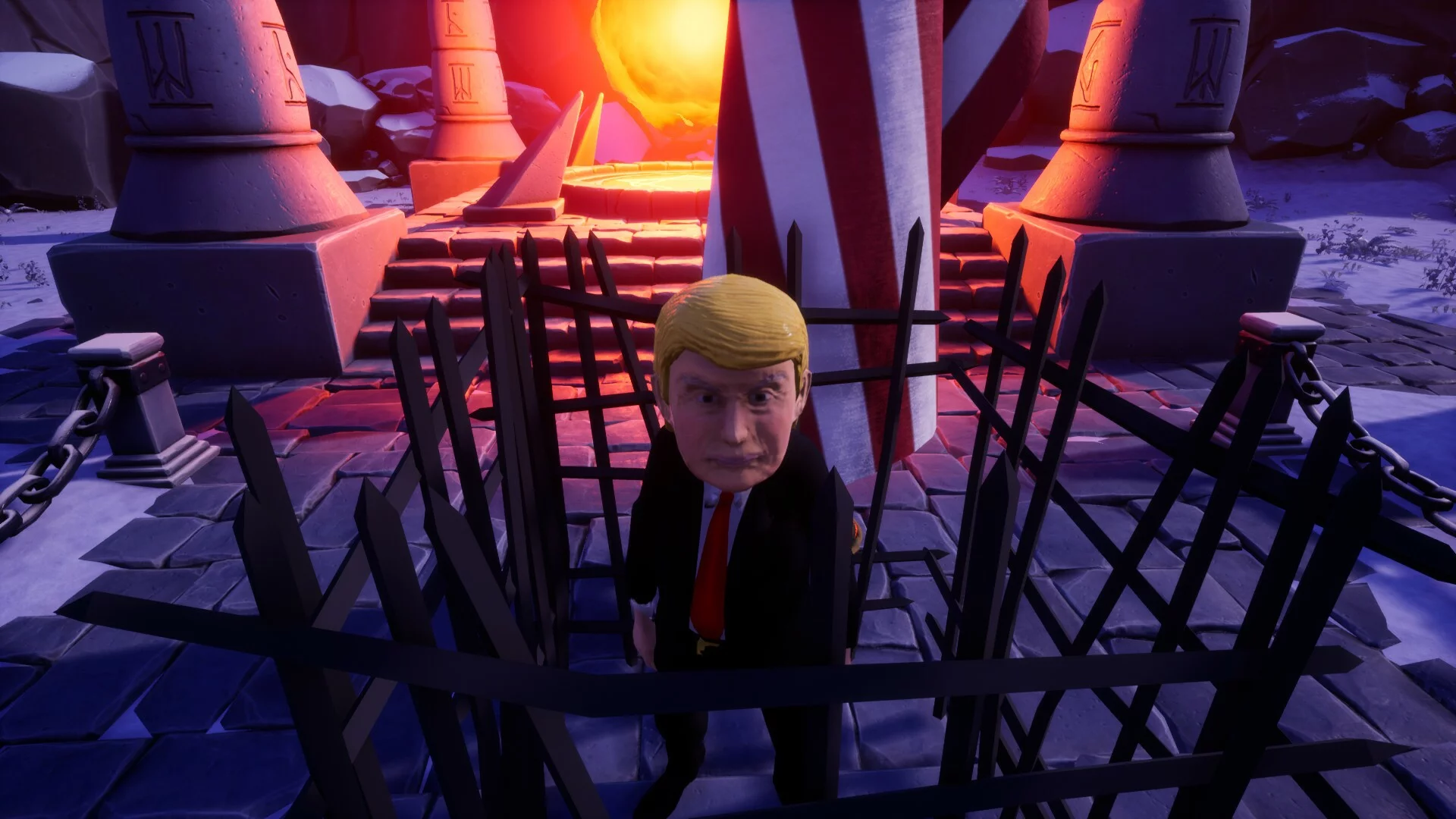 Изображение игры: Trump Loves Waifus