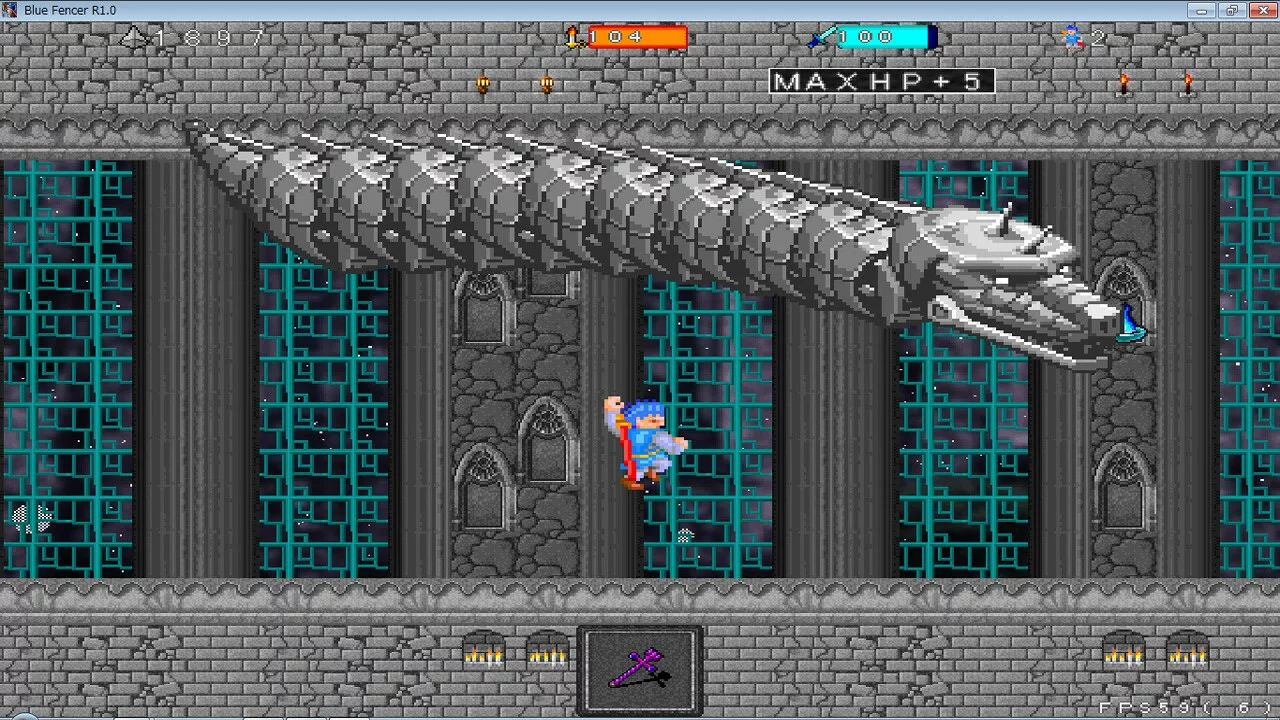 Изображение игры: Blue fencer Resurrection