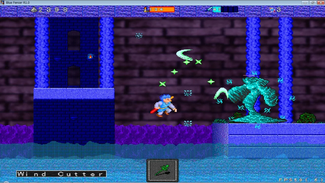 Изображение игры: Blue fencer Resurrection