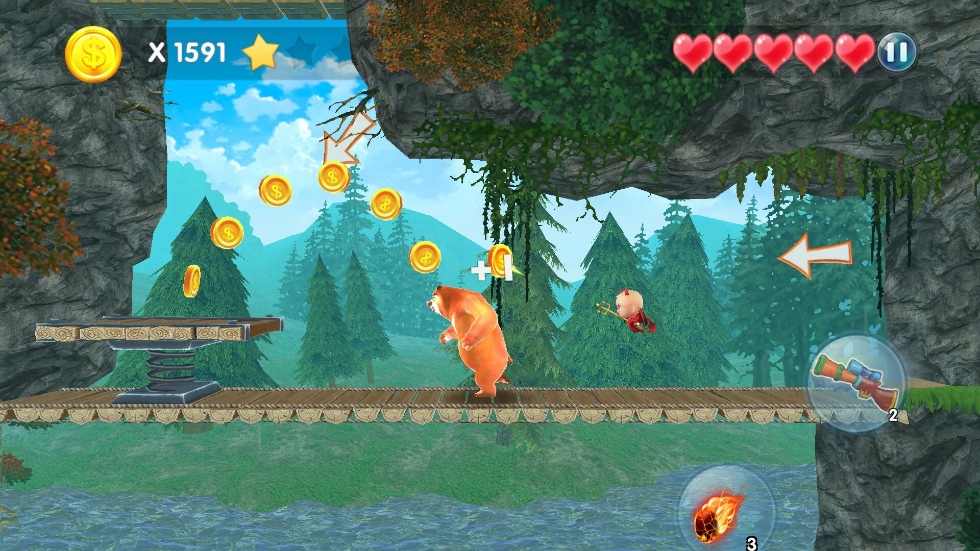 Изображение игры: Adventure of Bears