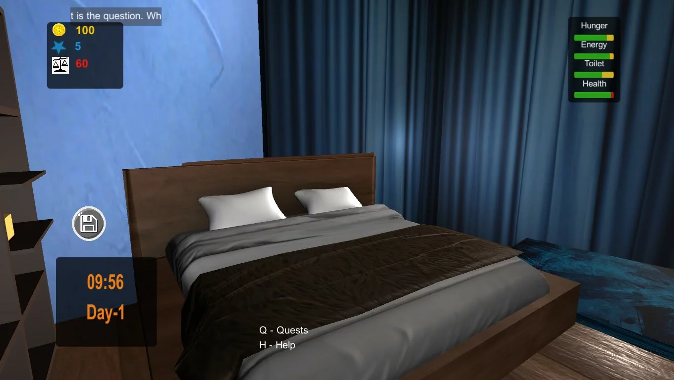 Изображение игры: Quarantine simulator