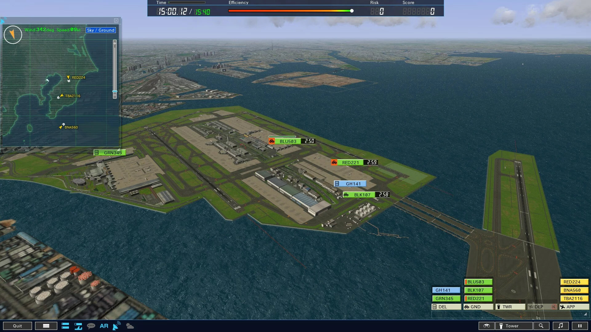 Изображение игры: I am an Air Traffic Controller 4