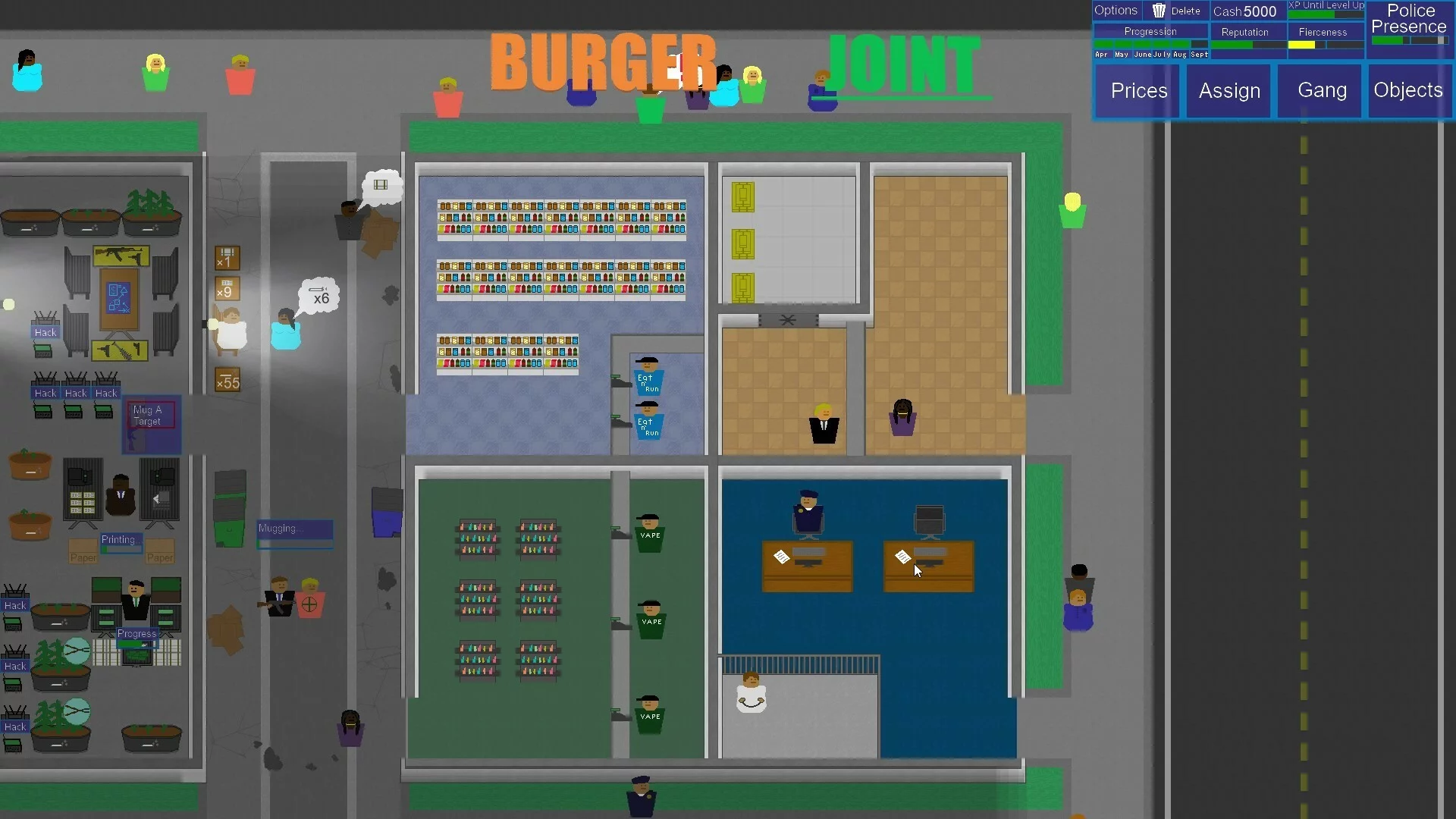 Изображение игры: Burger Joint