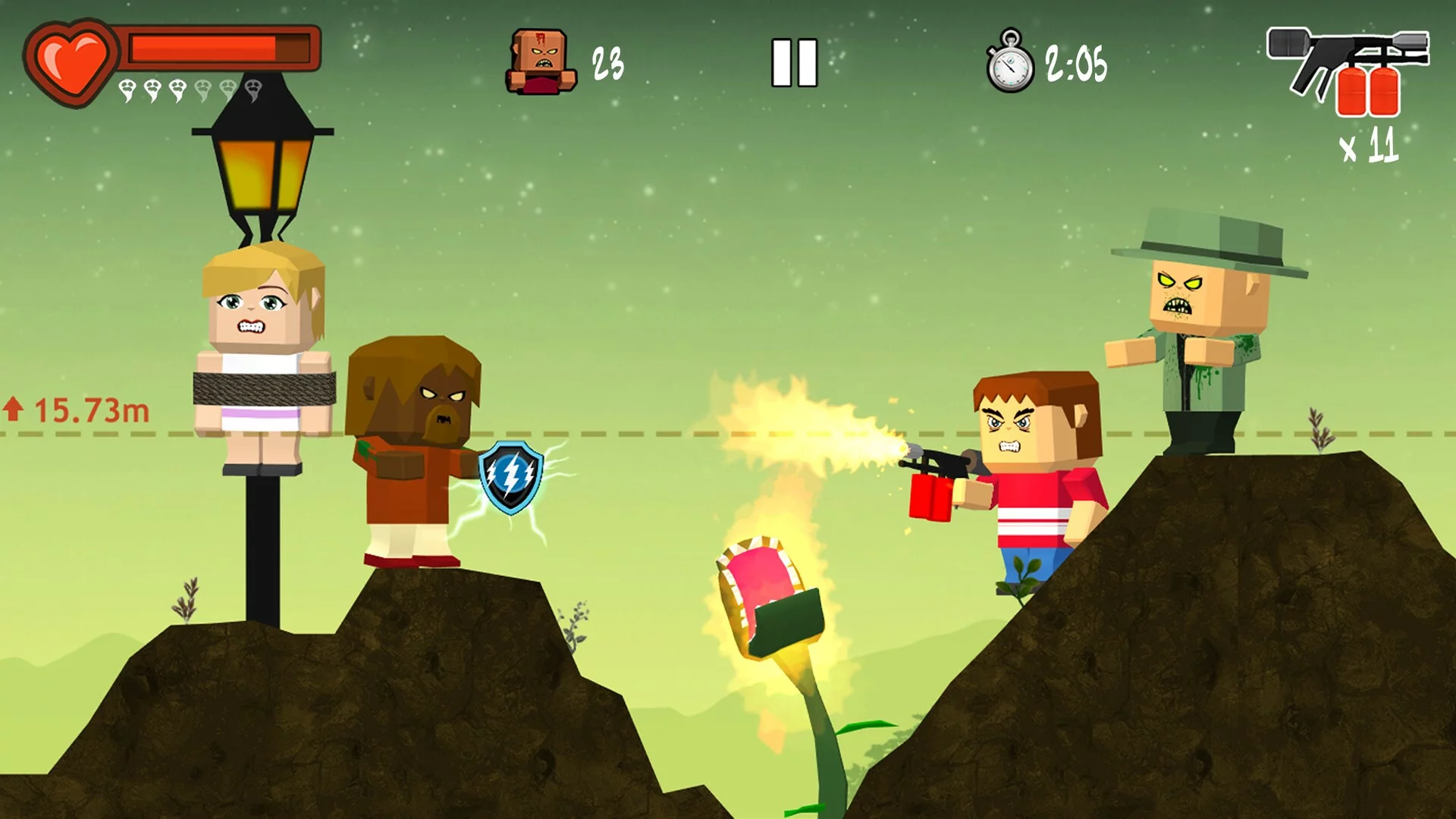 Изображение игры: Zombie Hills