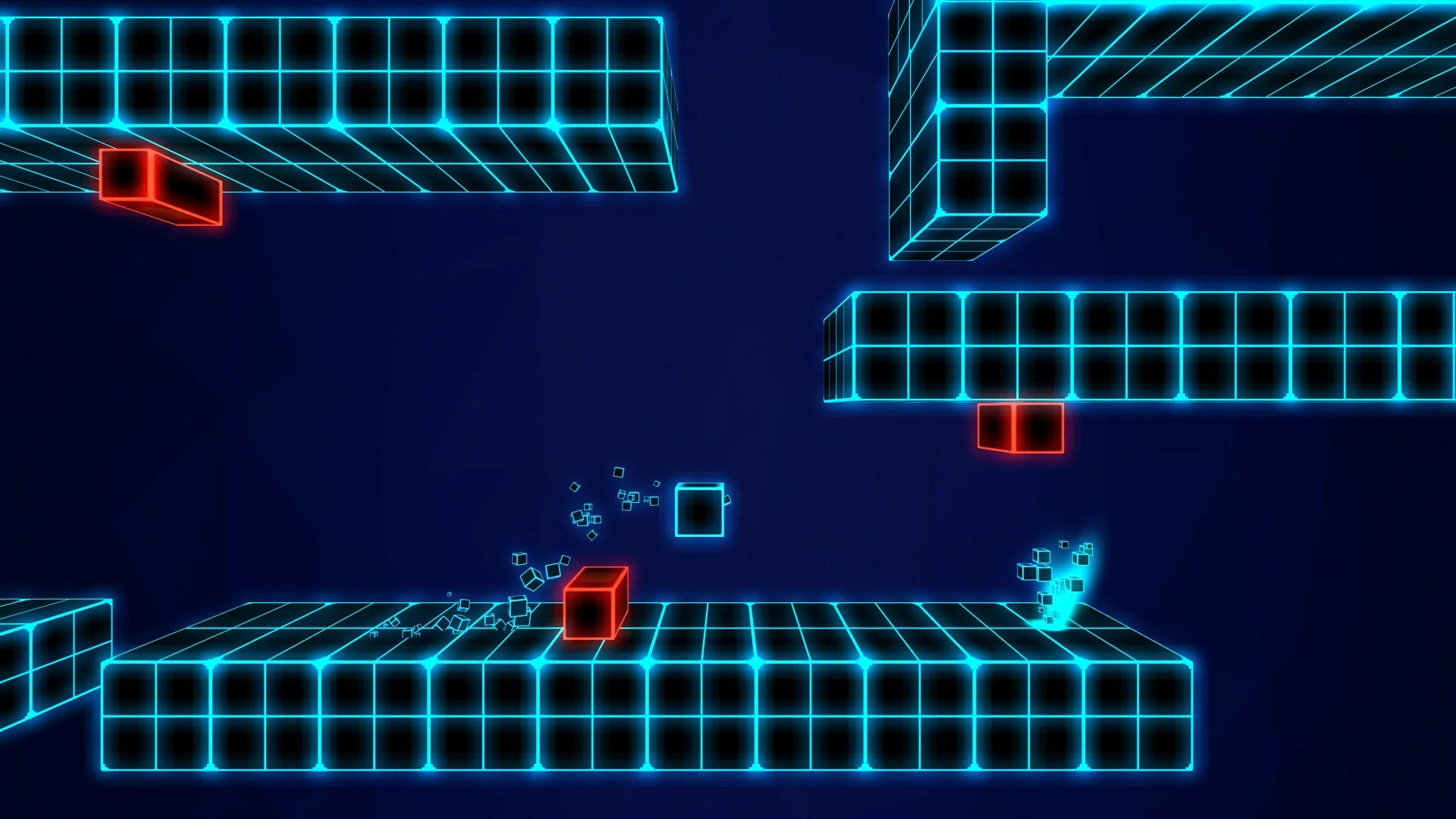Изображение игры: Cube Runner 2