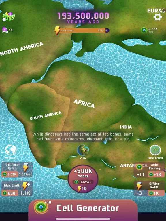 Изображение игры: Idle World 2