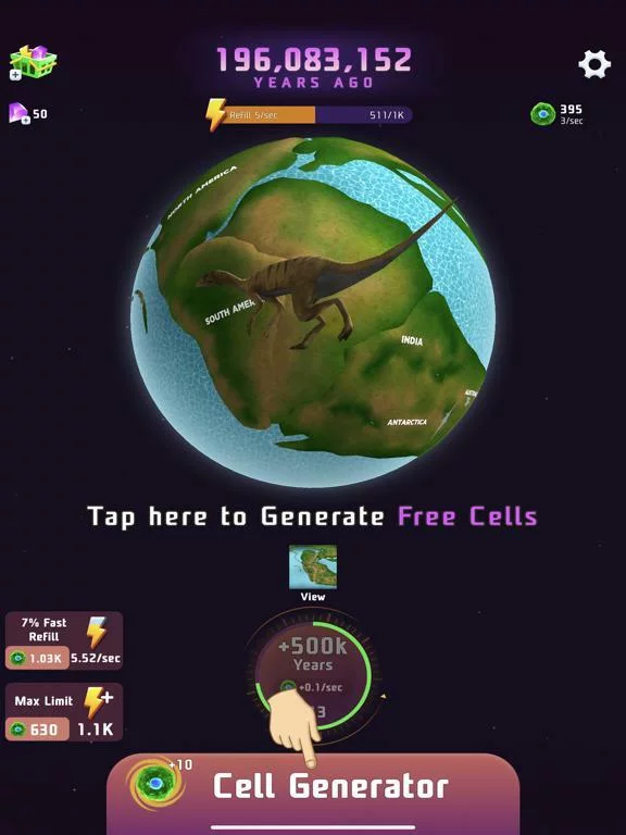 Изображение игры: Idle World 2