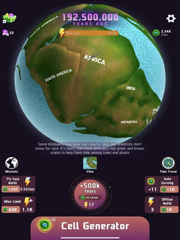 Изображение игры: Idle World 2