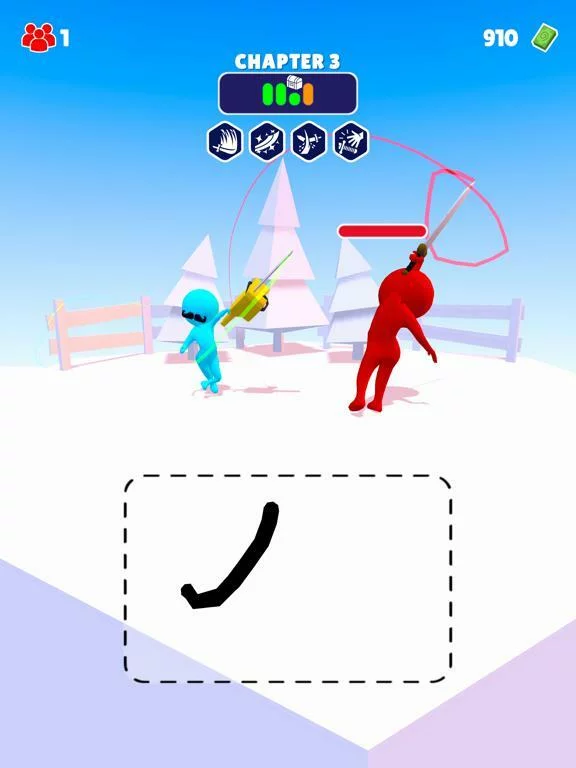 Изображение игры: Draw Duel