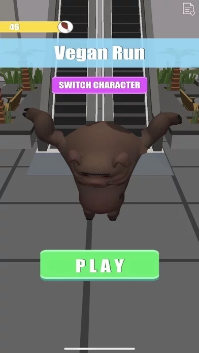 Изображение игры: Vegan Run