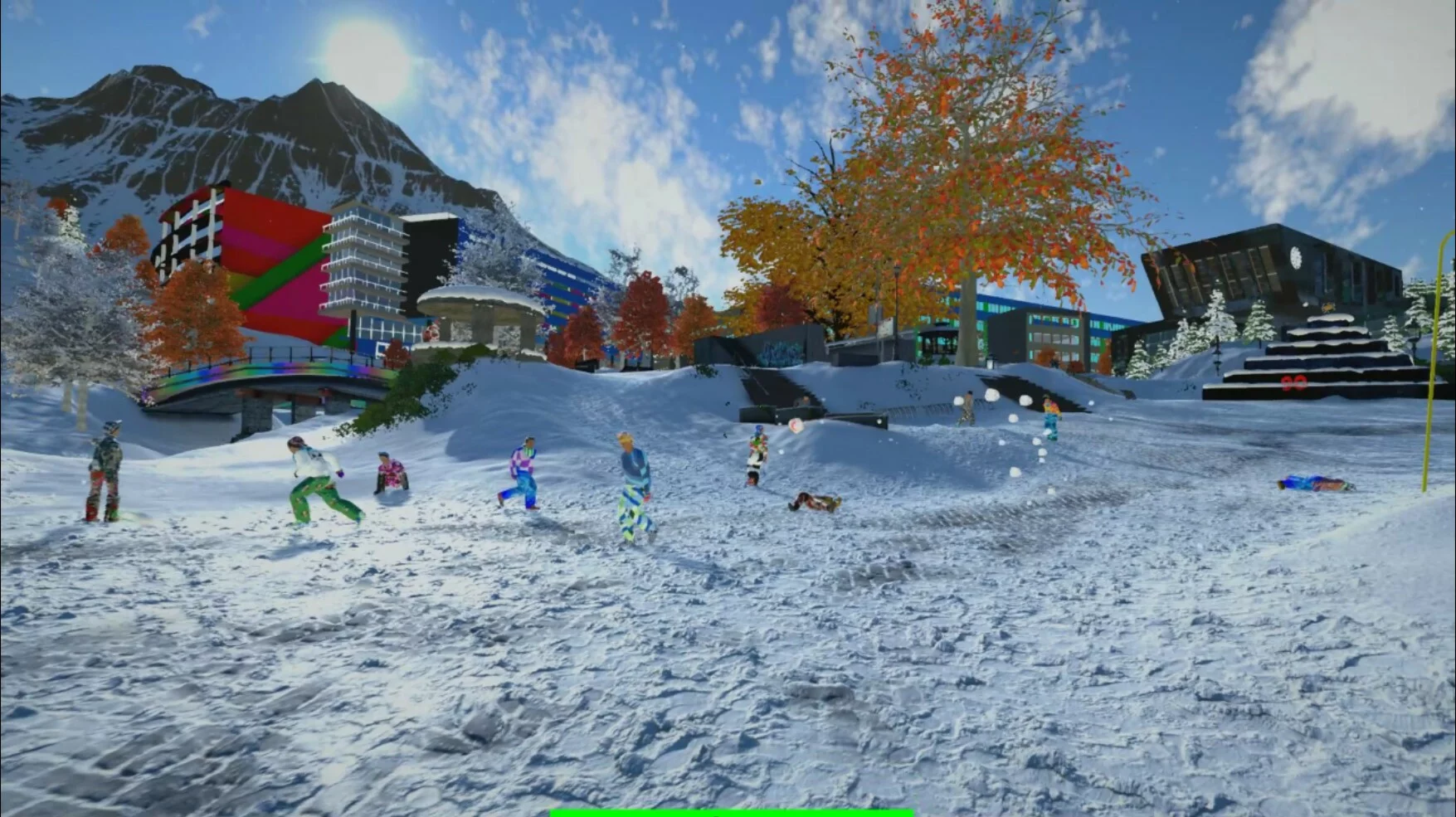 Изображение игры: Snowballer