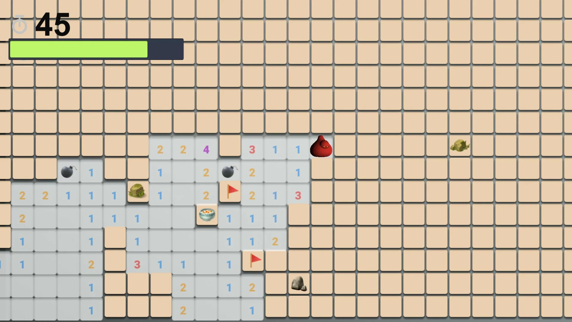Изображение игры: Adventure Minesweeper