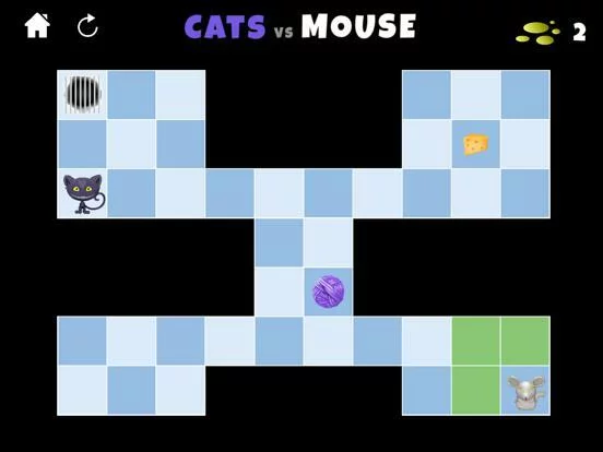 Изображение игры: Cats vs Mouse